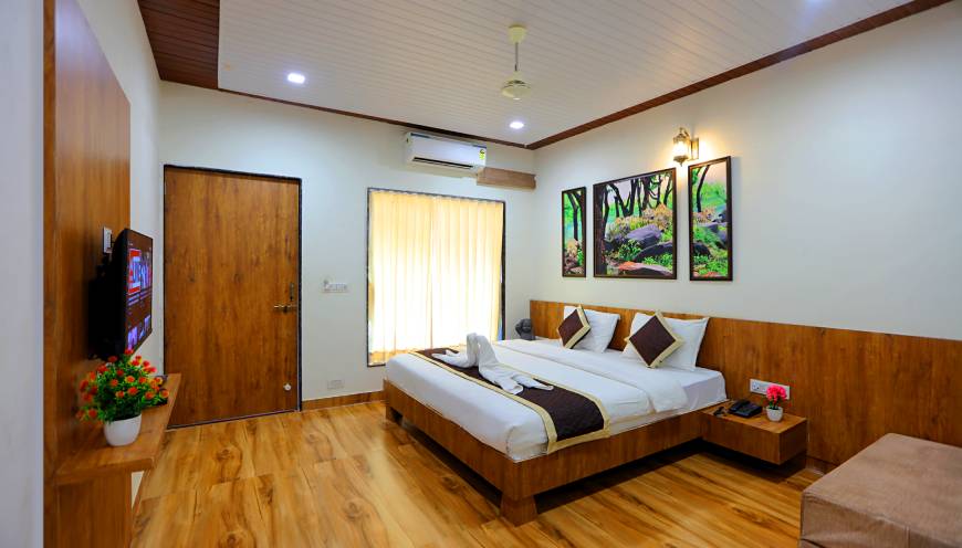 Luxury Room at Gir Night Resort
